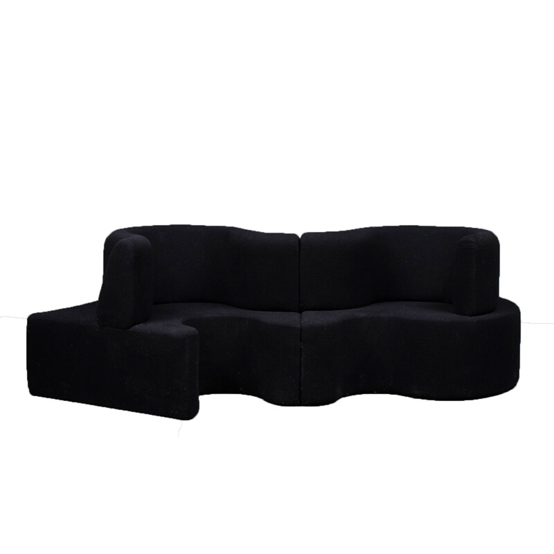 Vintage Cloverleaf sofa in 2 modules by Verner Panton, 1969