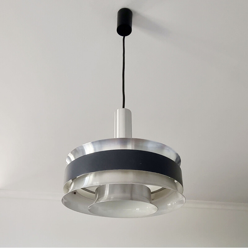 Mid-century Scandinavian pendant lamp by Carl Thore for Granhaga, Sweden 1960s