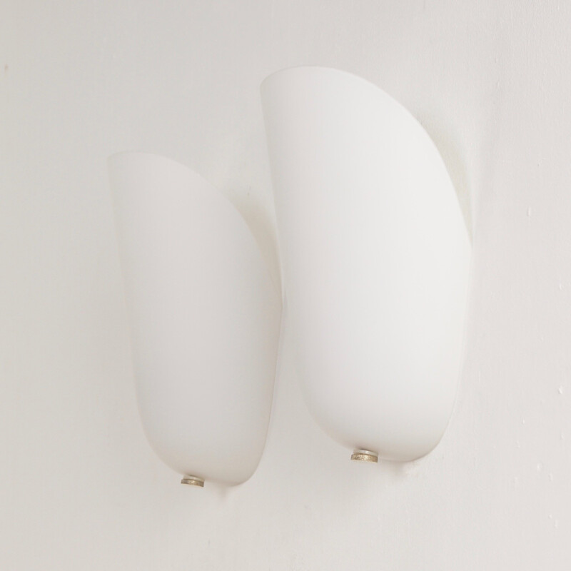 Pair of Italian indoor wall lamps - 1950s