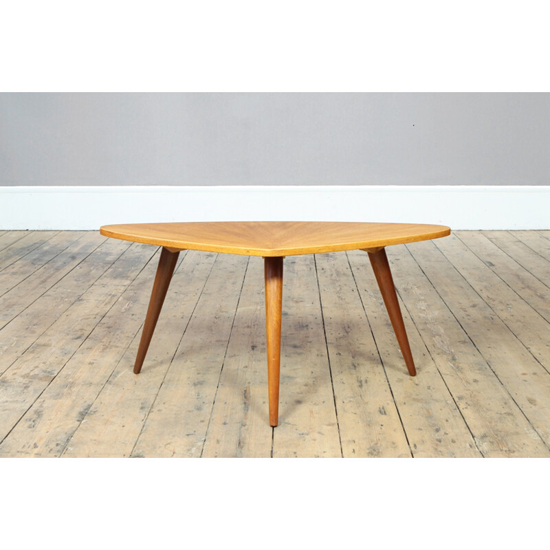 Dutch coffee table in oak and teak - 1960s