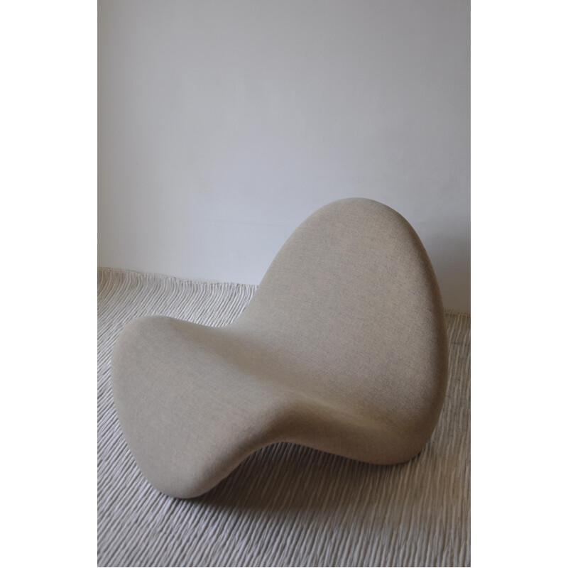 Tongue armchair in fabric, Pierre PAULIN - 1970s