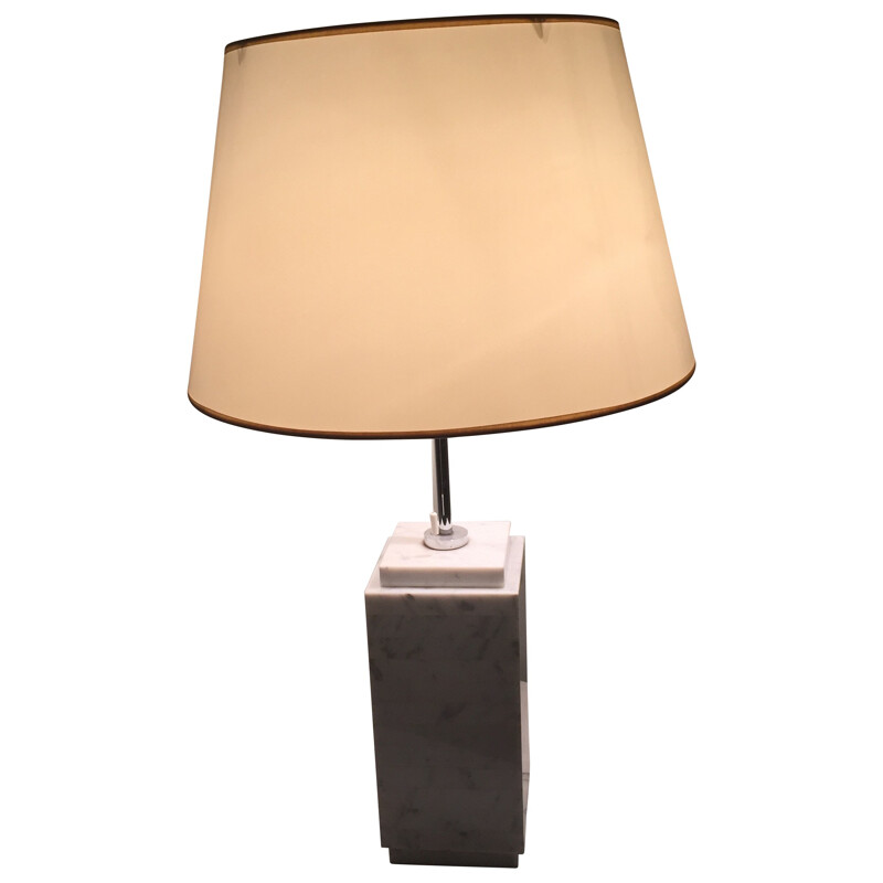 Lamp in marble, manufacturer Knoll - 1970s