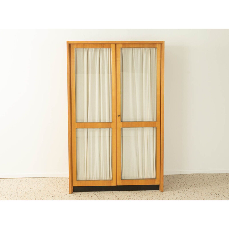 Armoire vintage en bois de frêne avec deux portes, Allemagne 1950