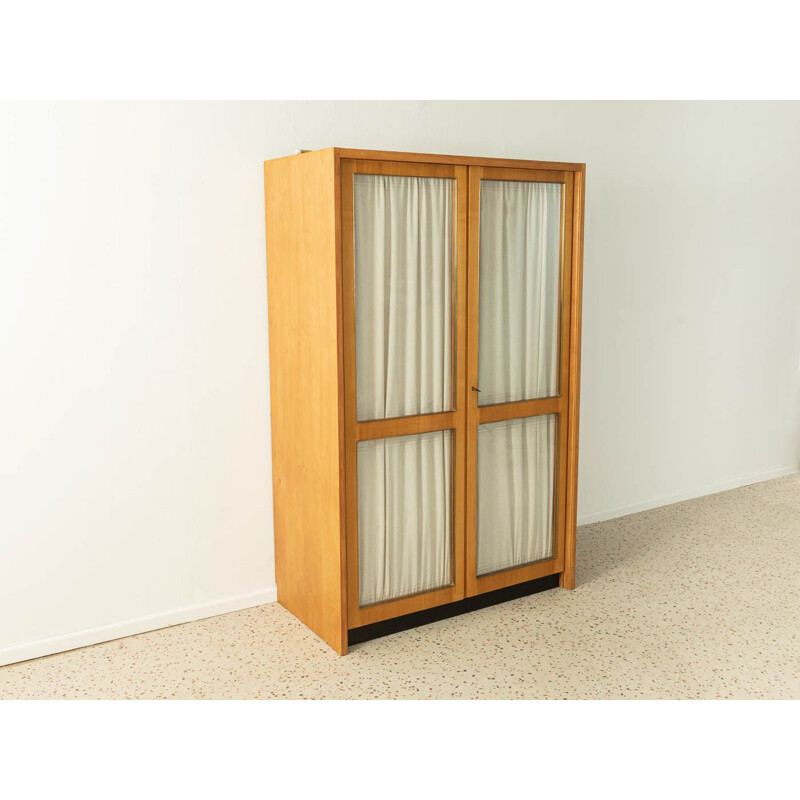 Vintage ashwoode cabinet with two doors, Germany 1950s