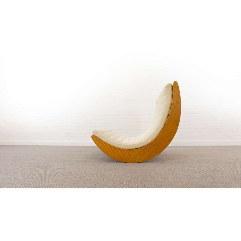 Chaise à bascule vintage Tandem Relaxer 2for2 par Verner Panton pour Rosenthal, Allemagne 1974