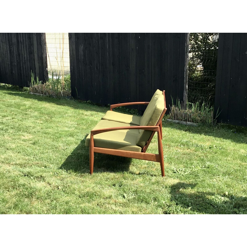 Vintage Paper Knife sofa by Kai Kristiansen, 1955