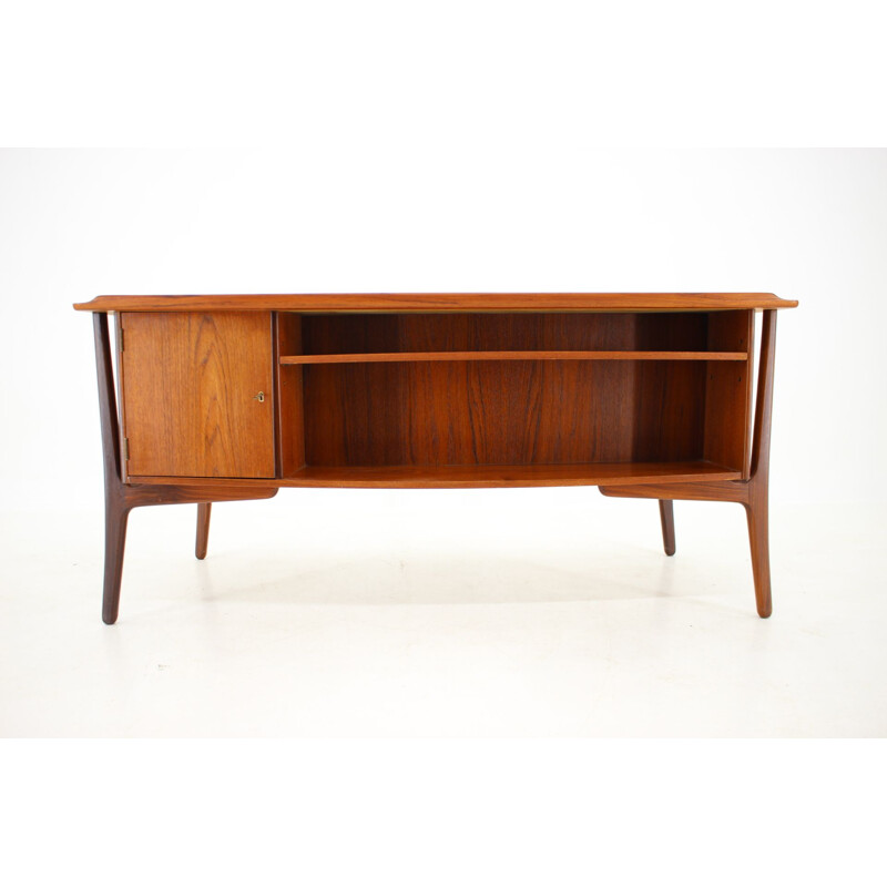 Vintage teak desk by Svend Åge Madsen for H.P. Hansen Hansen, Denmark 1960