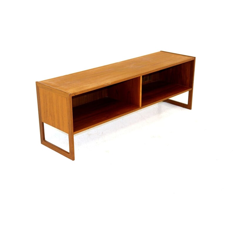 Consolle vintage in teak "Domino" per Möbel-Ikéa, 1960