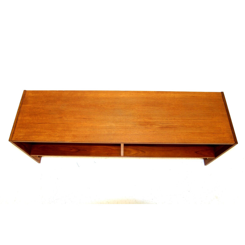 Vintage teakhouten console "Domino" voor Möbel-Ikéa, 1960