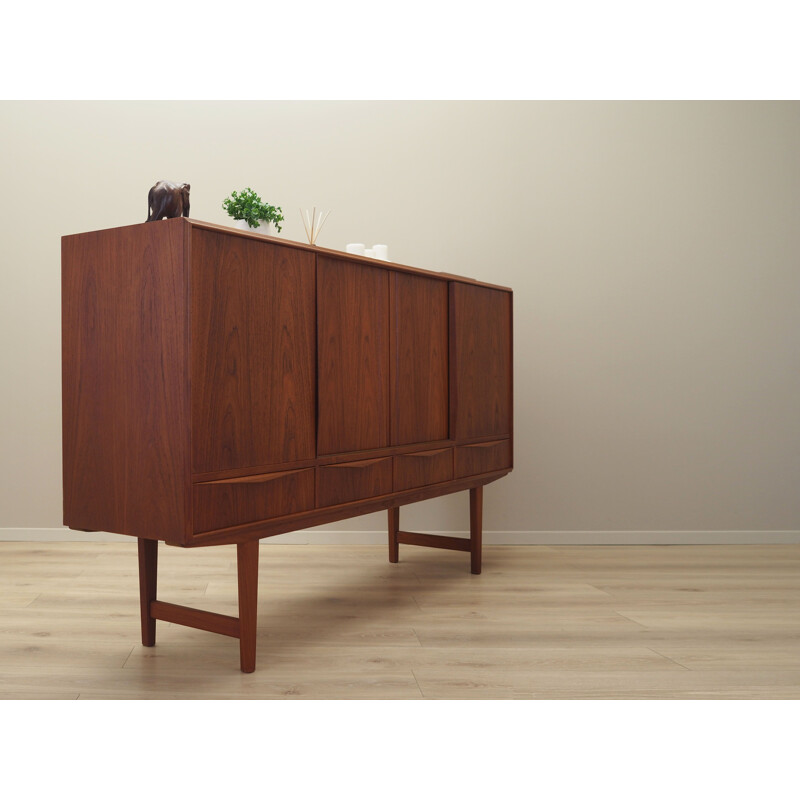 Dänisches Vintage-Teakholz Buffet von E.W. Bach, 1960