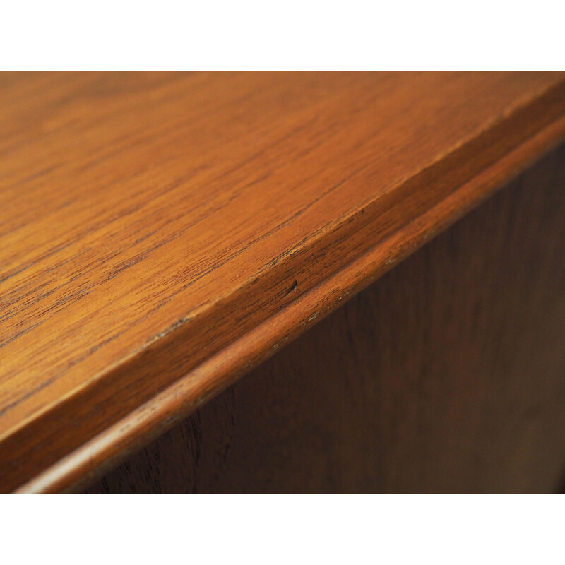 Credenza danese d'epoca in teak di E.W. Bach, 1960