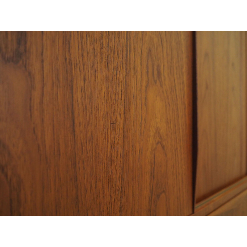 Credenza danese d'epoca in teak di E.W. Bach, 1960