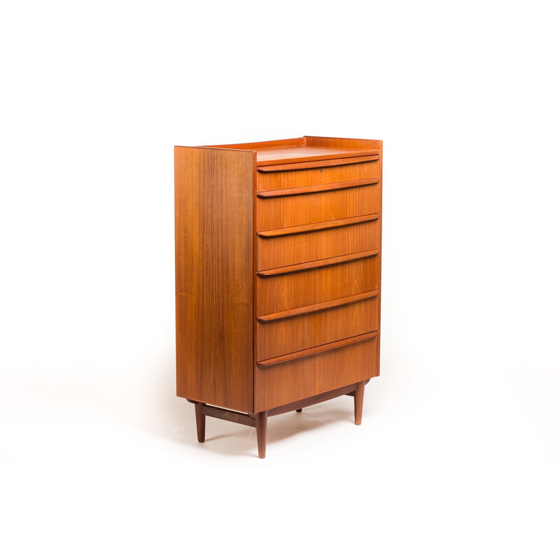 Danish tallboy chest of drawers, Michael BLOCH - 1960s