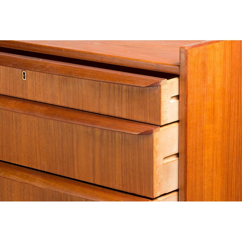 Danish tallboy chest of drawers, Michael BLOCH - 1960s