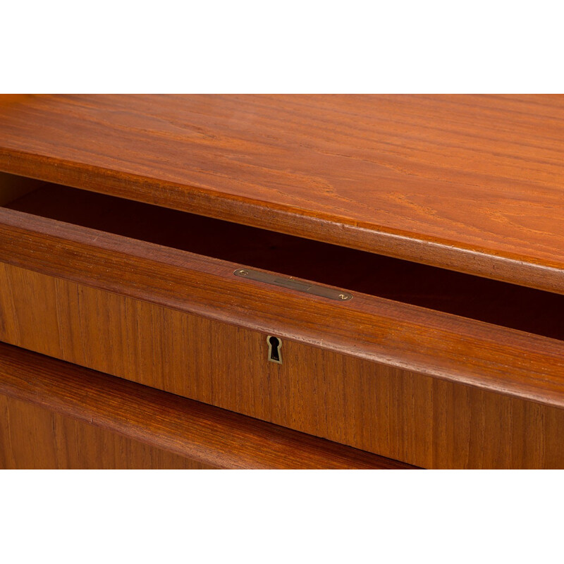 Danish tallboy chest of drawers, Michael BLOCH - 1960s