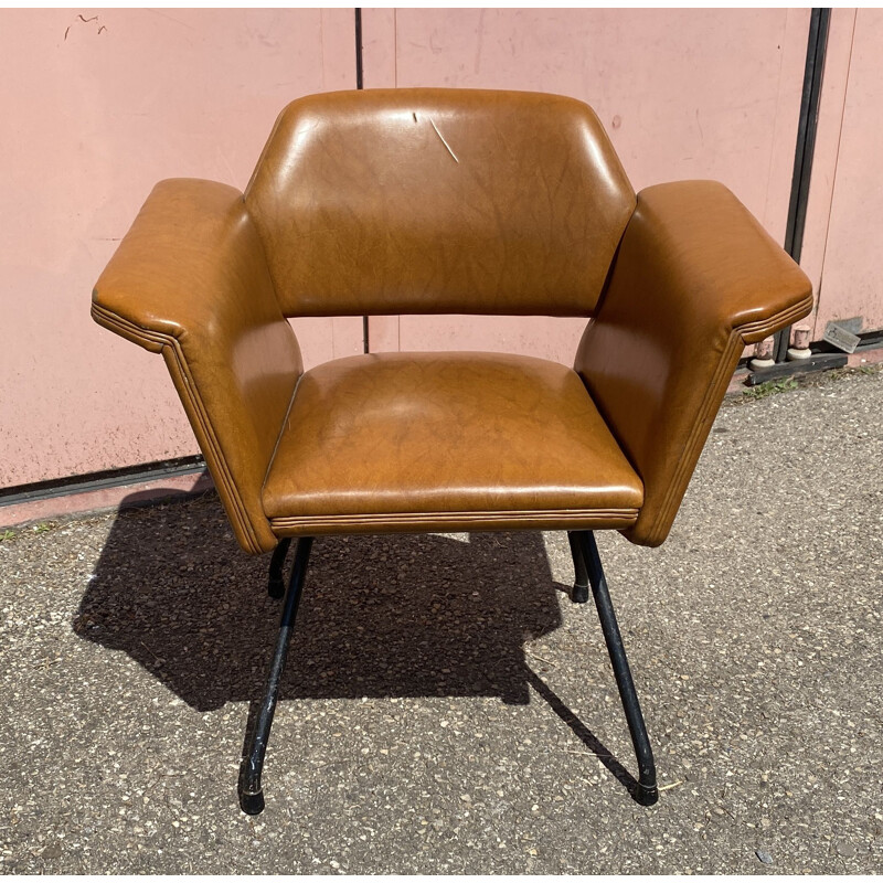 Vintage armchair Joseph Andre Motte for Steiner