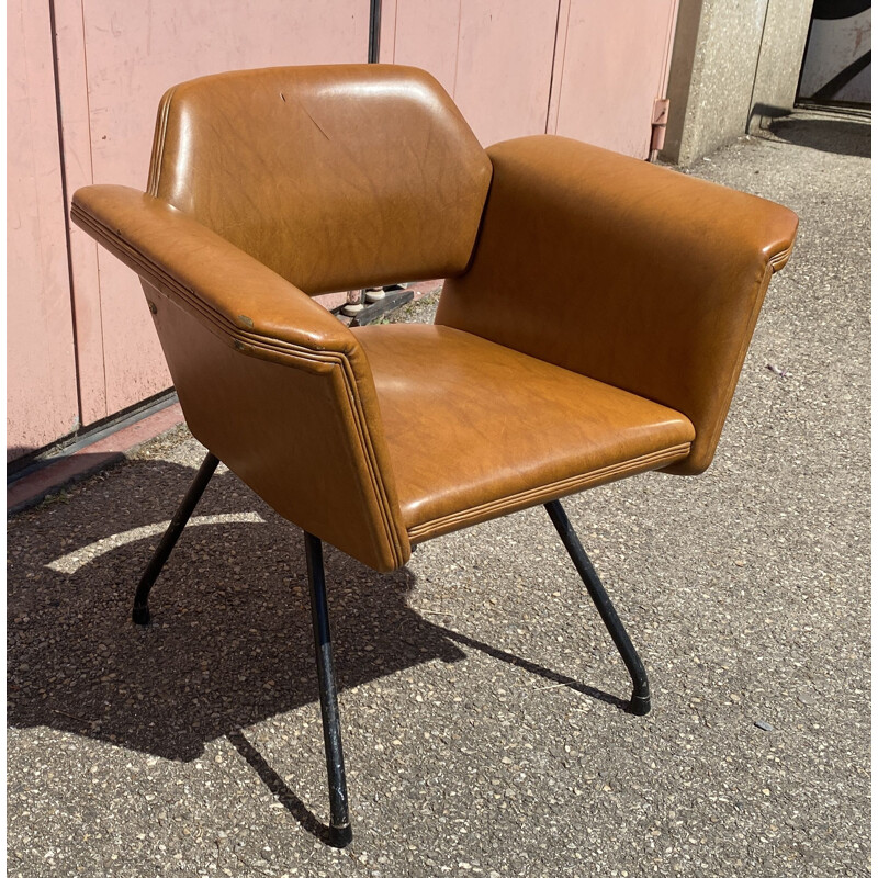 Vintage fauteuil Joseph Andre Motte voor Steiner