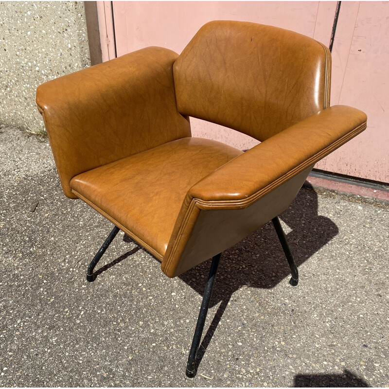 Vintage armchair Joseph Andre Motte for Steiner