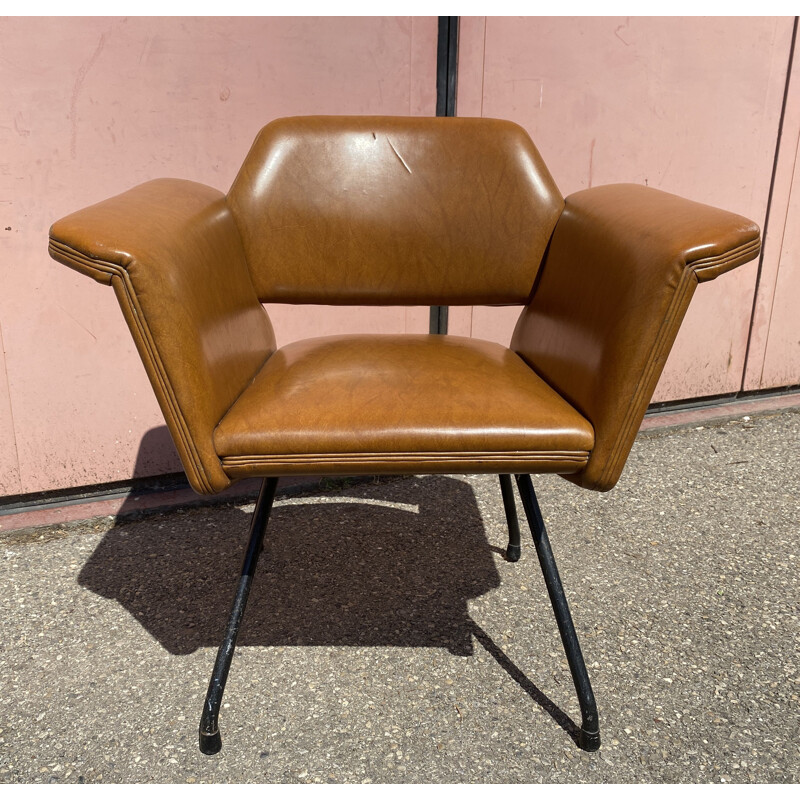 Vintage fauteuil Joseph Andre Motte voor Steiner