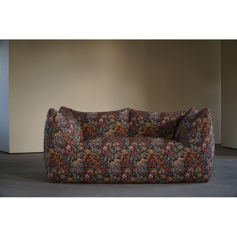 Vintage 2-Sitzer-Sofa "Le Bambole" in Stoff von Mario Bellini für B