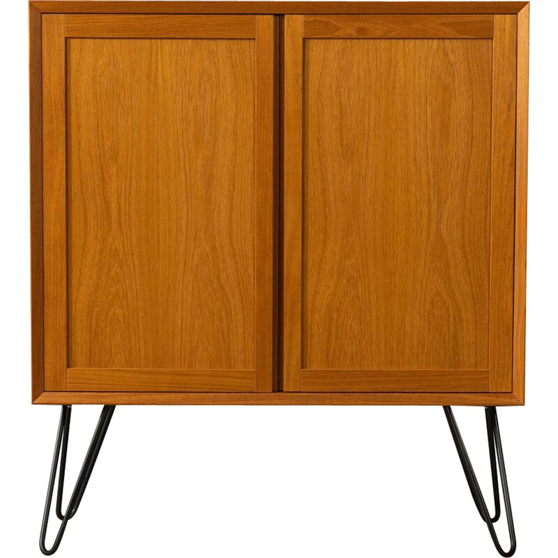 Credenza vintage in teak a due ante di Poul Cadovius, Danimarca 1960