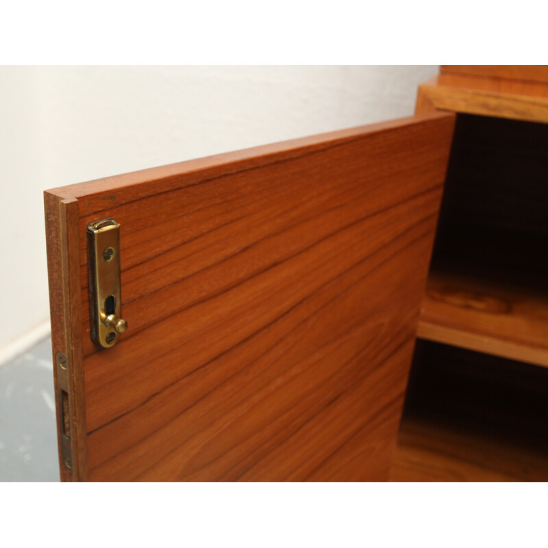 High cabinet in teak - 1960s