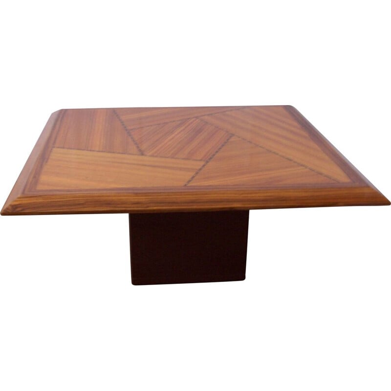 Richtlijnen Dezelfde Redelijk Vintage salontafel in zebrano hout