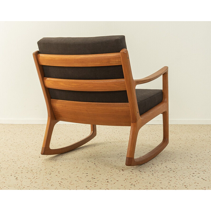 Vintage rocking chair by Ole Wanscher for France & Søn, Denmark 1960s