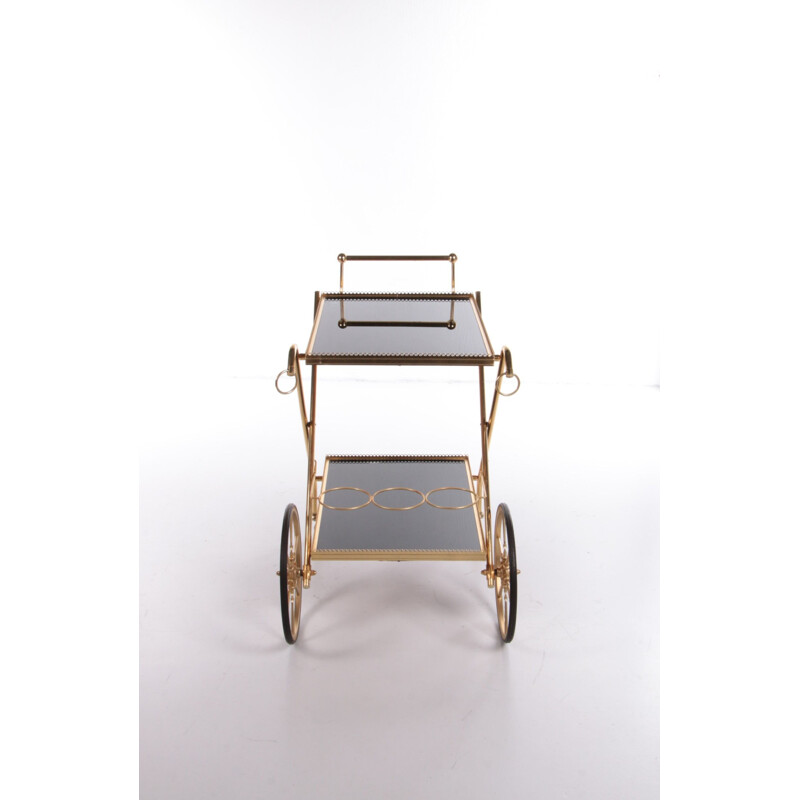 Vintage French gold trolley, 1970
