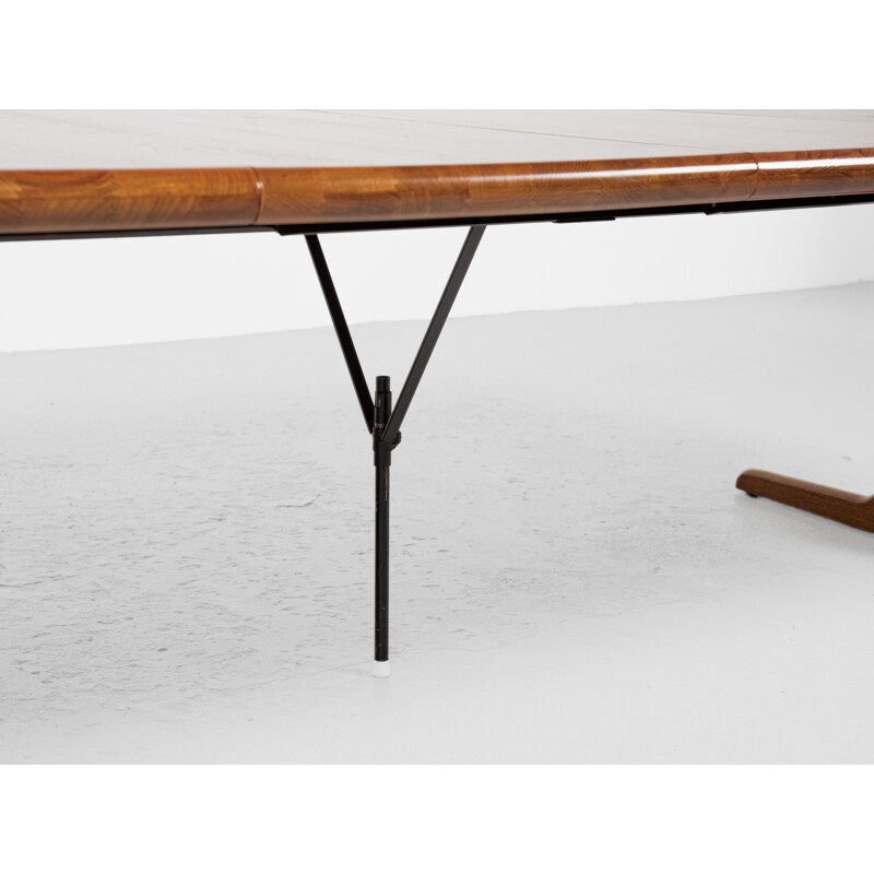 Dänischer Vintage-Rundtisch von Niels Otto Møller für Gudme, 1960