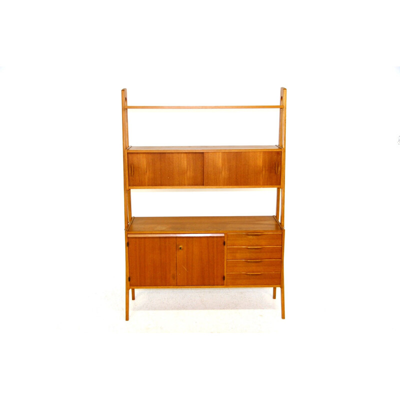 Vintage teak secretary by Rottne Möbelindustri, Sweden 1960