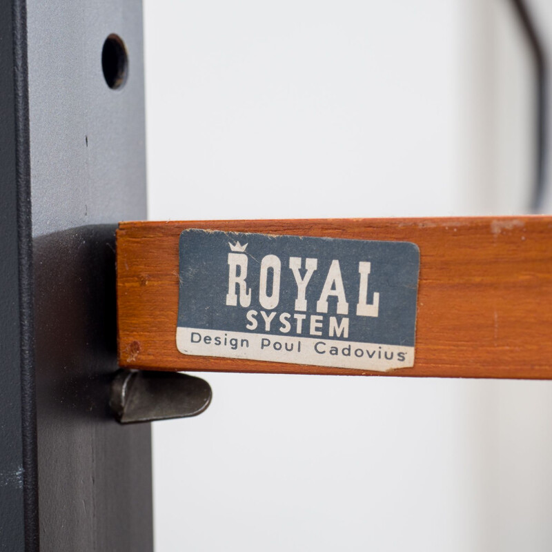 Vintage shelf system in teak by Poul Cadovius, Denmark 1960s