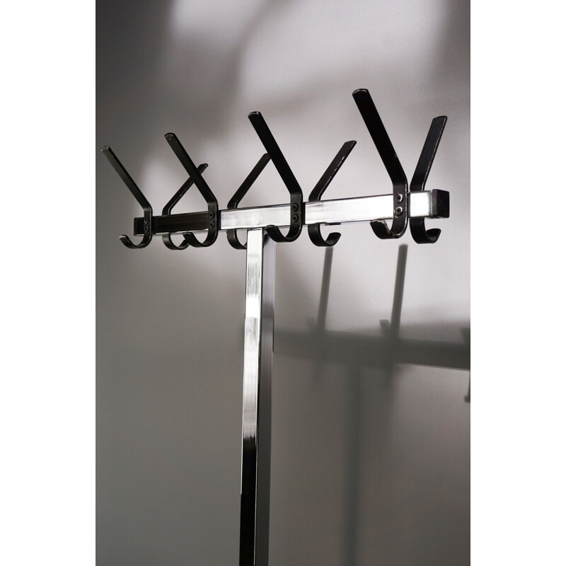 Vintage metal coat rack, 1950