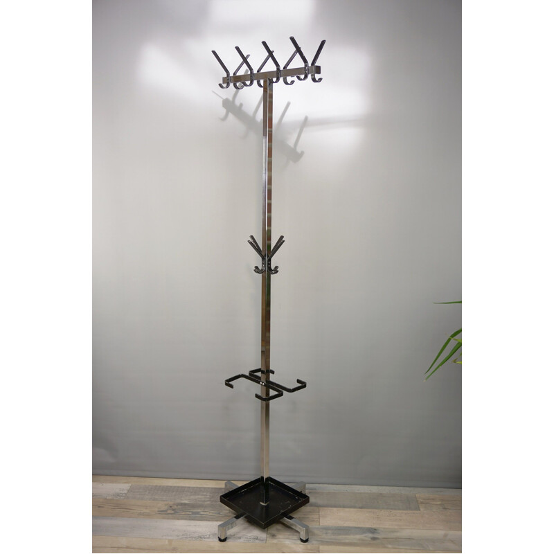 Vintage metal coat rack, 1950