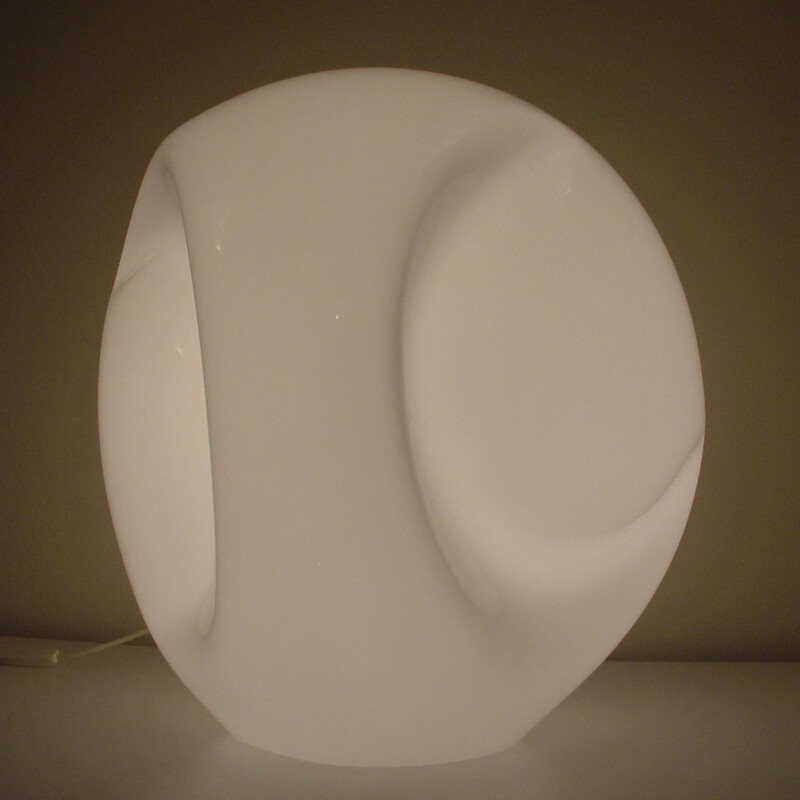 Lampe de table "Munega" Vistosi en verre soufflé - 1970
