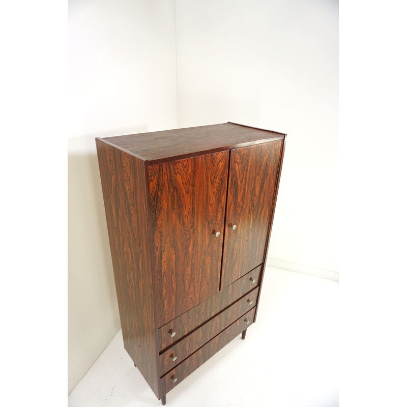 Armoire vintage en palissandre, 1950-1960