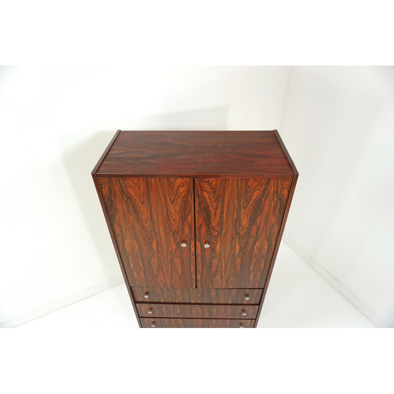 Vintage rosewood cabinet, 1950-1960