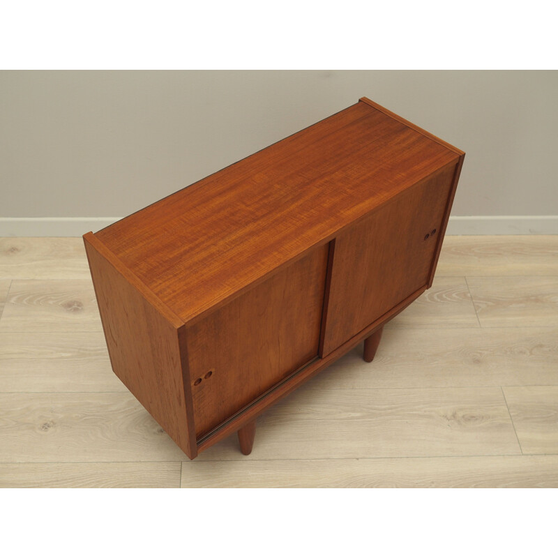 Teak vintage Danish chest of drawers by Arne Vodder, 1960s