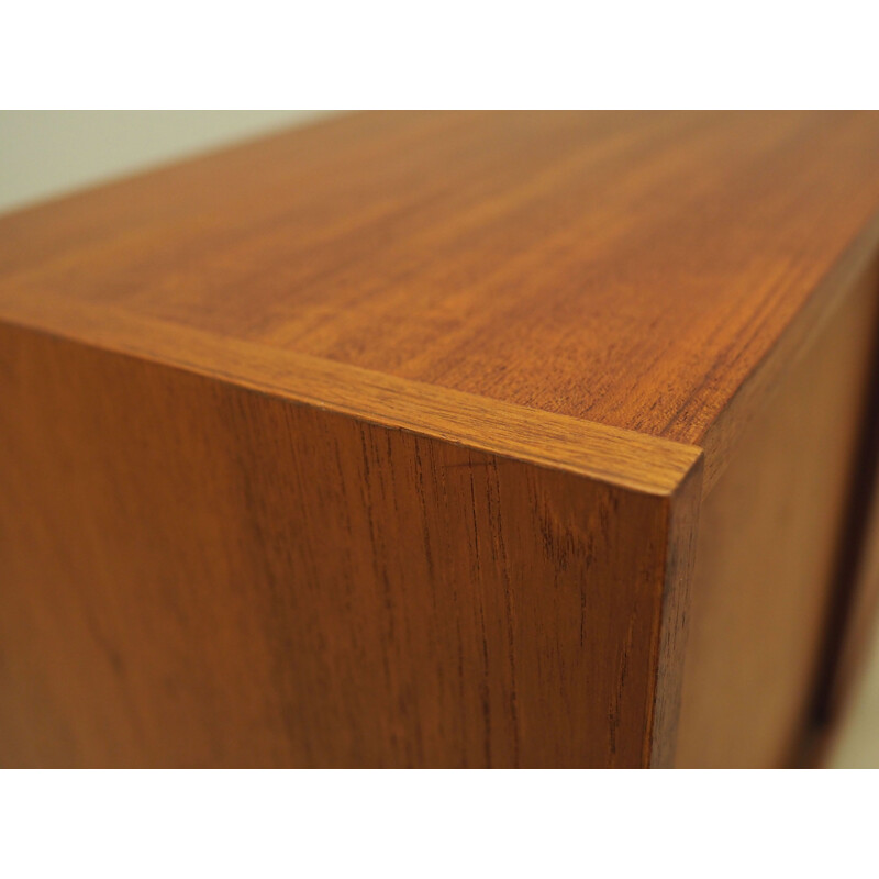 Teak vintage Danish chest of drawers by Arne Vodder, 1960s