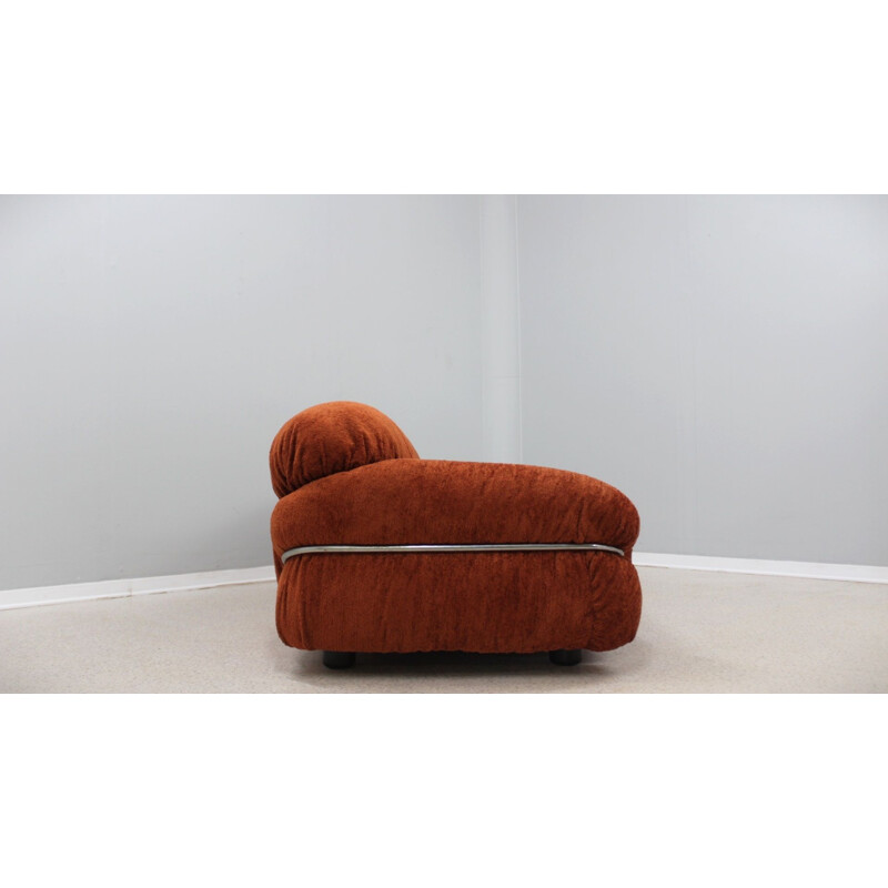 Vintage Sesann 2-seater sofa by Gianfranco Frattini for Cassina, 1970s