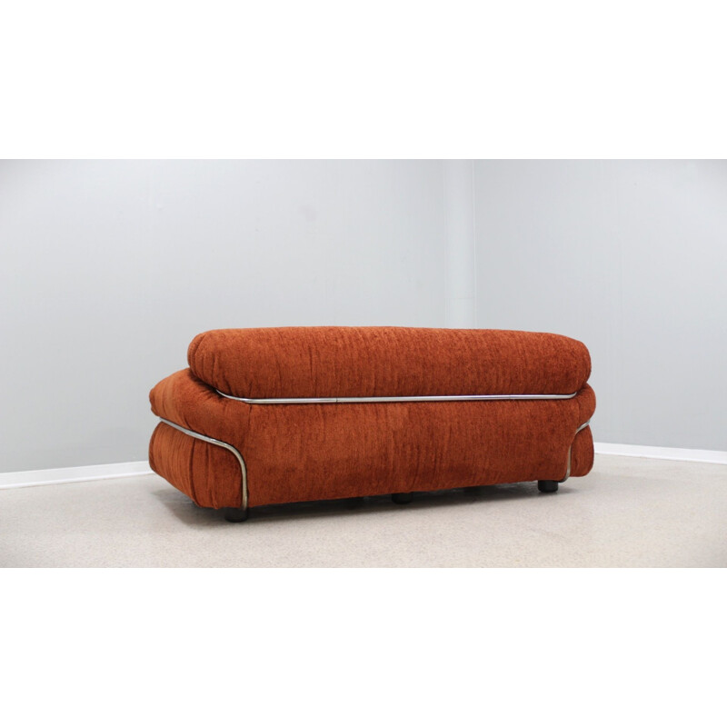 Vintage Sesann 2-seater sofa by Gianfranco Frattini for Cassina, 1970s