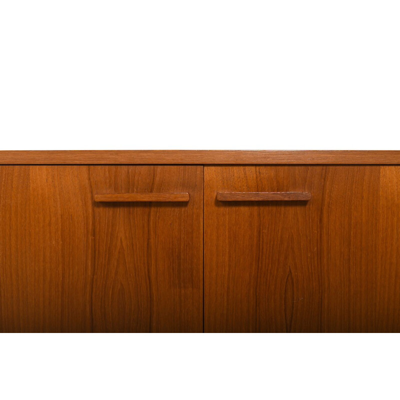 Vintage teak wall system shelf by Kai Kristiansen for Feldballes Møbelfabrik, 1960s