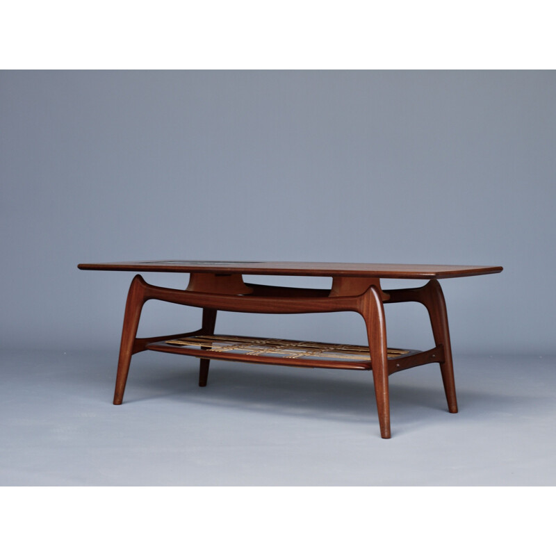 Vintage coffee table by Louis Van Teeffelen for Walraven & Bevers, 1960s