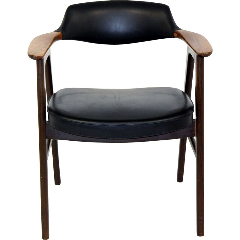 Vintage rosewood armchair by Erik Kirkegaard, Sweden 1960