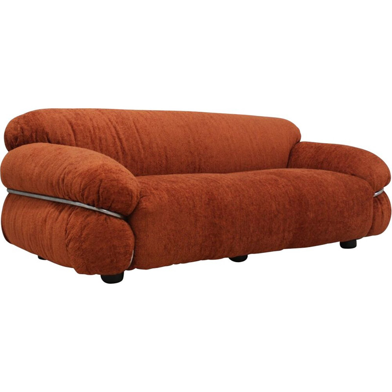 Vintage Sesann 2-seater sofa by Gianfranco Frattini for Cassina, 1970s