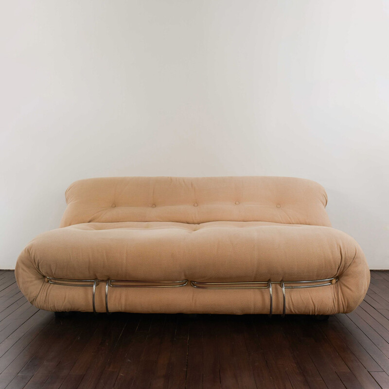 Vintage Soriana 2-seater sofa by Afra & Tobia Scarpa, 1970s