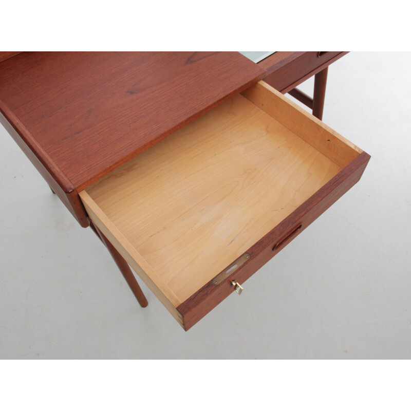 Scandinavian vintage teak dressing table by Arne Wahl Iversen