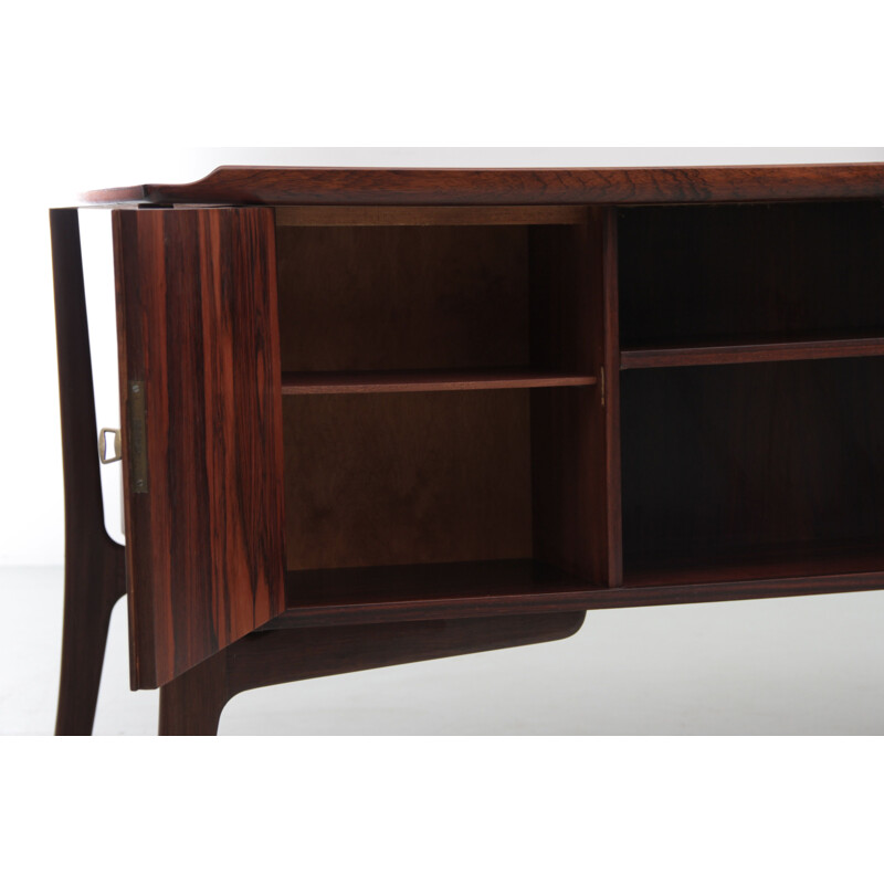 Scandinavisch vintage bureau in Rio palissander