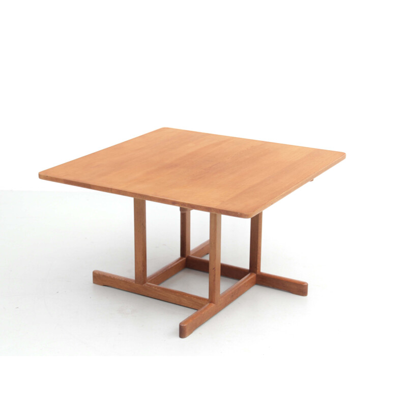 Mesa de café escandinava em carvalho maciço modelo 5217 de Borge Mogensen para Fredericia