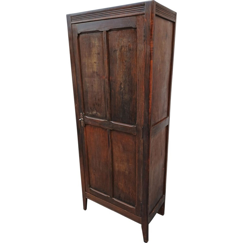 Vintage Parisian cabinet in wood, 1940s